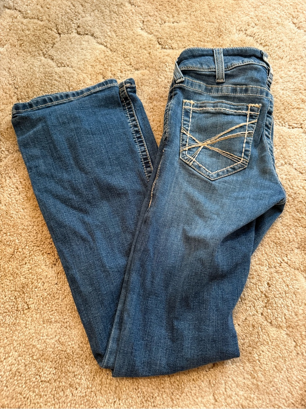 Ariat Women's Dark Blue Boot Cut Jeans